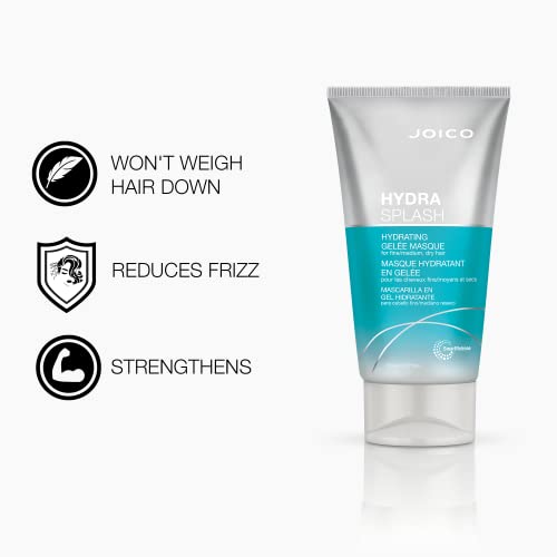 HydraSplash Hydrating Gelée Masque | For Fine, Medium, Dry Hair | Replenish Hydration | Boost Shine | With Sea Kelp and Coconut Water | 5.07 Fl Oz