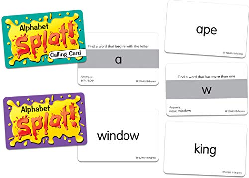 Teacher Created Resources Alphabet Splat Game 6 5/8' x 3 5/8' x 1 1/4'