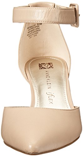 Anne Klein Women’s Fabulist Comfortable Fashion Pumps shoes, Natural, 10.5 US
