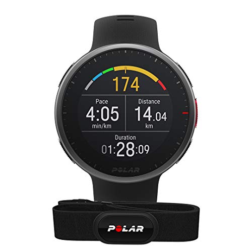 Polar Vantage V2 - Premium Multisport Smartwatch with GPS, Wrist-Based HR Measurement for All Sports - Music Control, Weather, Phone Notifications
