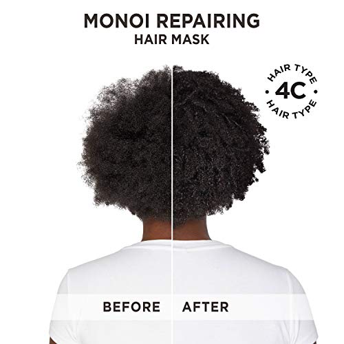 Carol’s Daughter Monoi Deeply Repairing Hair Mask with Monoi Oil Made From Tahitian Tiare Gardenia Flowers and Coprah Coconut Oil and No Parabens, 7 oz