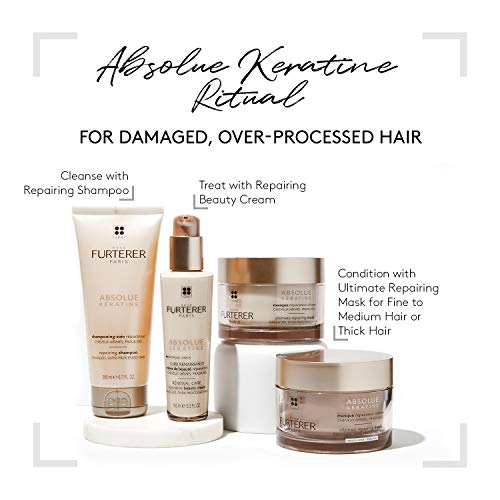 Rene Furterer ABSOLUE KERATINE Repairing Shampoo for Damaged, Over-Processed Hair, 6.7 fl. oz.