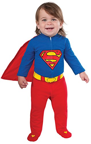 Rubie's baby boys Dc Comics Superhero Style Superman Costume Party Supplies, Multi, 6-12 Months US