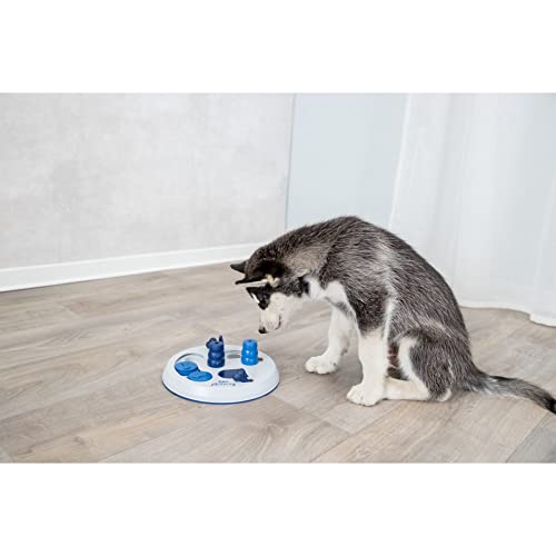 TRIXIE Dog Activity Flip Board Game, Level 2, Dog Puzzle, Treat Dispenser, for small breeds