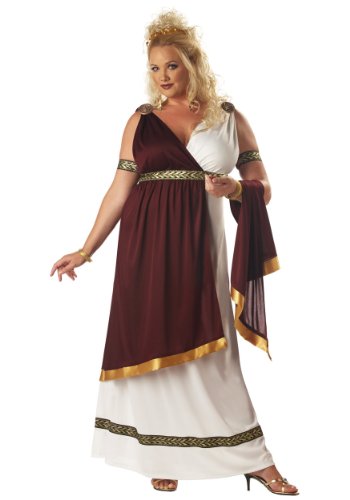 Plus Size Roman Empress Costume 3X