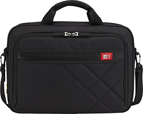 Case Logic 15-Inch Laptop and Tablet Briefcase, Black (DLC-115)