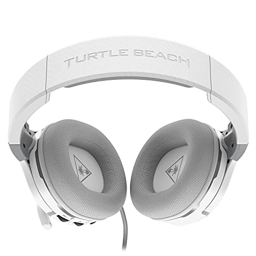 Turtle Beach Recon 200 Gen 2 Powered Gaming Headset for Xbox Series X, Xbox Series S, and Xbox One, PlayStation 5, PS4, Nintendo Switch, Mobile, and PC with 3.5mm connection - White