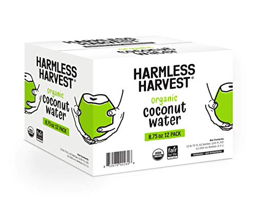 Harmless Harvest Coconut Water, 8.75 Ounce (Pack of 12)
