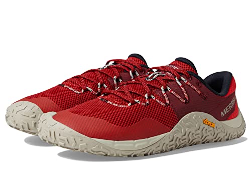 Merrell Men's Trail Glove 7 Sneaker, Lava, 12