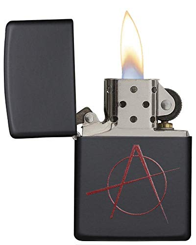 Zippo Sons of Anarchy Lighters, Black Matte, 5 1/2 x 3 1/2 cm