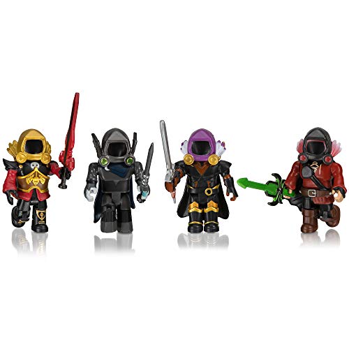 Roblox Action Collection - Dominus Dudes Four Figure Pack [Includes Exclusive Virtual Item]