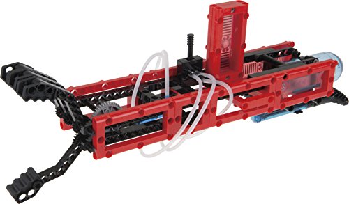 Thames and Kosmos Mechanical Engineering: Robotic Arms STEM Experiment Kit | Build 6 Pneumatic Machines | Robotic Claw, Exoskeleton Arms and More | Explore Air Pressure and Robotics | Ages 7+