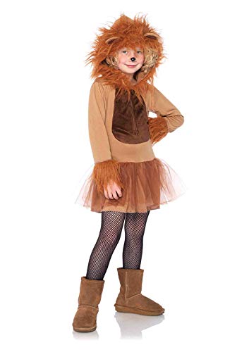 Leg Avenue Children's Cuddly Lion Costume, Small/Petite, Brown