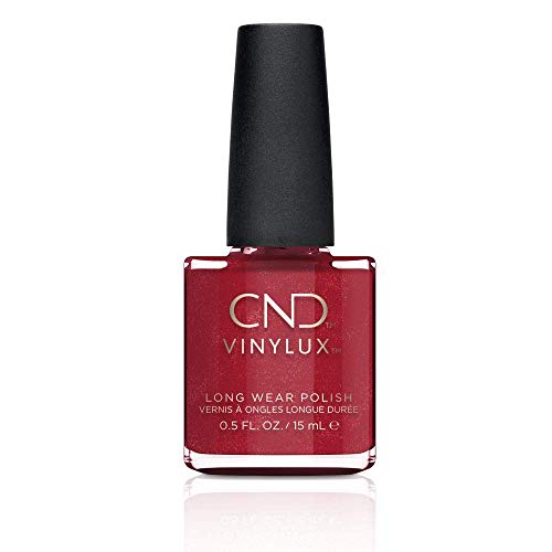 CND Vinylux Longwear Red Nail Polish, Gel-like Shine and Chip Resistant Color, 0.5 Fl Oz
