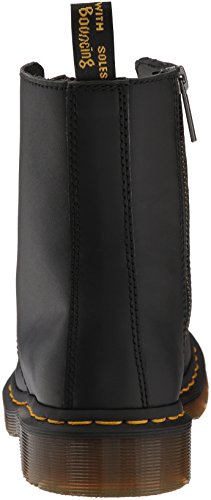 Dr. Martens Women's 1460 Pascal FRNT Zip Nappa Mid Calf Boot, Black, 6