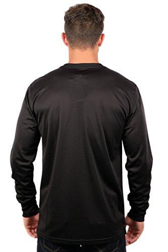 Ultra Game -NBA Men's Active Long Sleeve Pullover T-Shirt