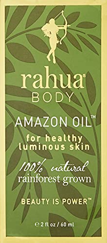 Rahua Body Oil 2 Fl Oz, with Omega-3 and Omega-9 Fatty Acids, Antioxidants, Carotenoids, and Vitamins C and E for deep moisturize and heal dry skin, hydrating body oil is, Best for all skin types