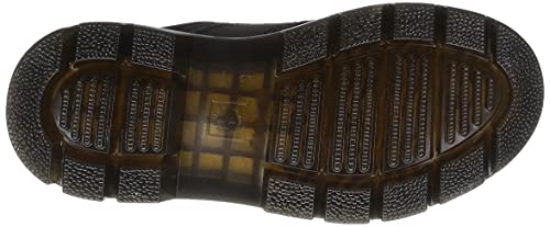 Dr. Martens unisex adult 5 Tie Shoe Oxford, Black Extra Tough 50/50+ajax, 9 Women 8 Men US