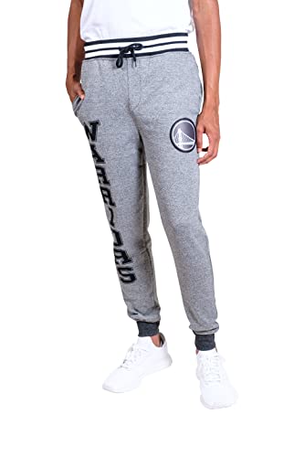 Ultra Game NBA Men's Soft Fleece Active Jogger Sweatpants