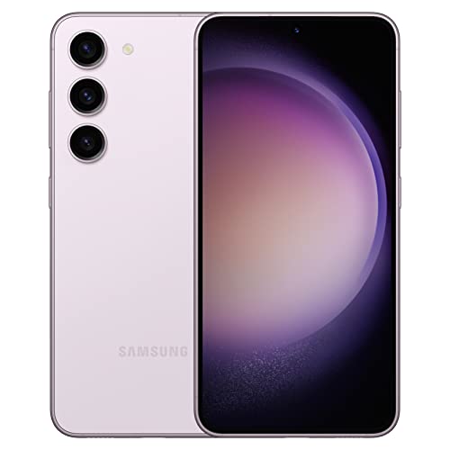 SAMSUNG Galaxy S23 Cell Phone, Factory Unlocked Android Smartphone, 256GB Storage, 50MP Camera, Night Mode, Long Battery Life, Adaptive Display, US Version, 2023, Lavender