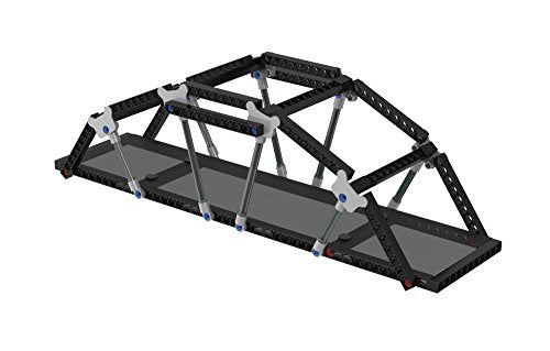 Thames and Kosmos Structural Engineering: Bridges and Skyscrapers | Science and Engineering Kit | Build 20 Models | Learn about Force, Load, Compression, Tension | Parents' Choice Gold Award Winner, Blue