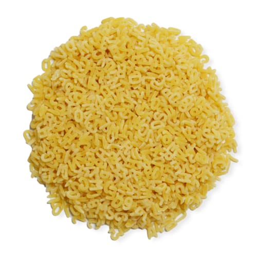 La Moderna Alphabet Pasta, Noodles, Durum Wheat, Protein, Fiber, Vitamins, 7 Oz, Pack of 20