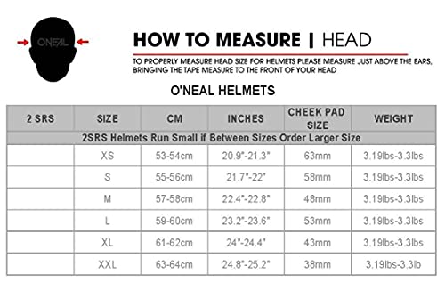 O'Neal - 0200-215 unisex-adult off-road style 2SERIES Helmet SPYDE black/hi-viz XL