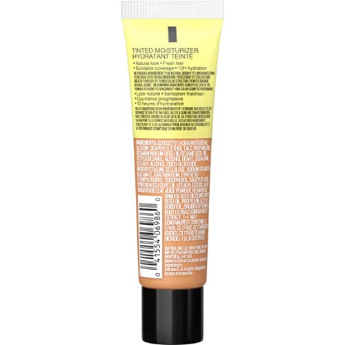 Maybelline Fit Me Tinted Moisturizer, Natural Coverage, Face Makeup, 335, 1 Count