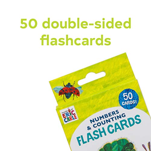 World of Eric Carle (TM) Numbers and Counting Flash Cards: (Learning To Count Cards, Math Flash Cards for Kids, Eric Carle Flash Cards)