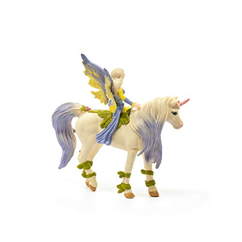 Schleich bayala, Unicorn and Fairy Toys for Girls and Boys, Fairy Sera Figurine with Blossom Unicorn, Ages 5 and Above