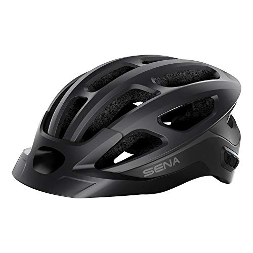 Sena R1 EVO Smart Helmet (Matte Black, Medium)