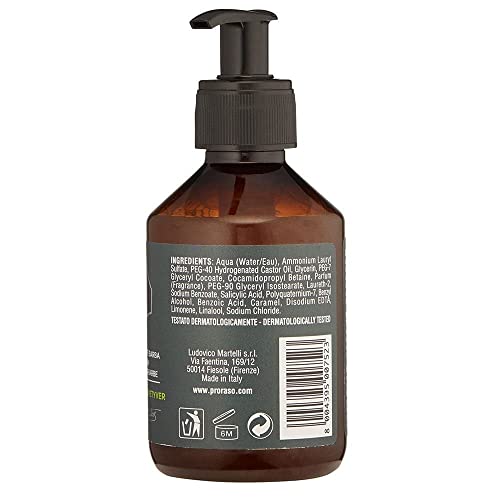 Beard Wash - Cypress and Vetyver, 6.8 Fl Oz