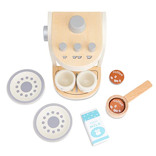 New Classic Toys 10705 Coffee Maker, Multicolor (White), 3 years to 9 years