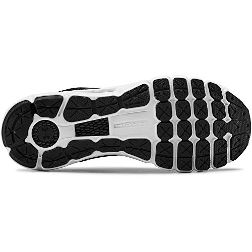 Under Armour Men's HOVR Infinite 2 Running Shoe, Black (001)/White, 9.5