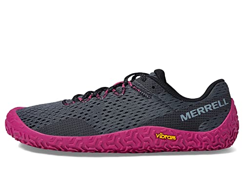 Merrell Women's Vapor Glove 6 Sneaker, Granite/Fuch, 11