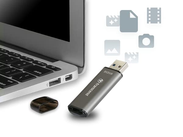 Transcend 512GB JetFlash 920 USB 3.2 Gen 1 Flash Drive TS512GJF920