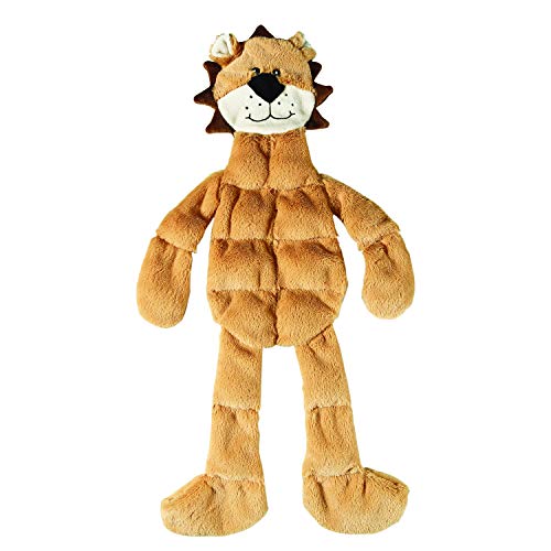 SPOT Ethical Skinneeez Tons-O-Squeakers 20-Inch Stuffingless Toy For Dog (Styles may vary), Leopard
