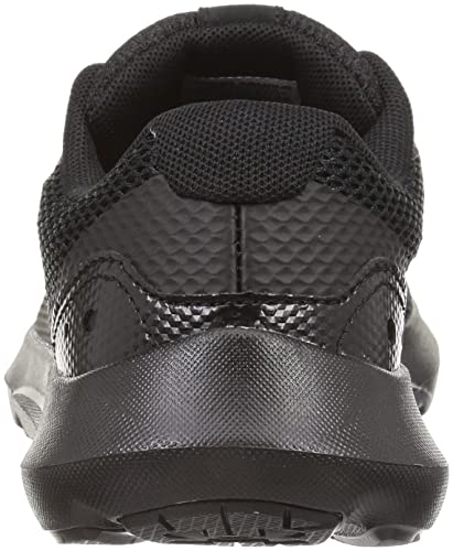 Under Armour Boy's Surge 3 Running Shoe, Black (002)/Black, 7 Big Kid