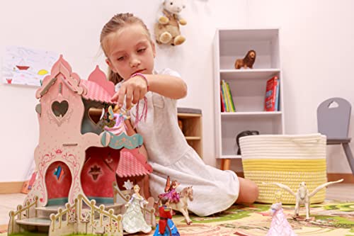 Papo -Hand-Painted - Figurine -The Enchanted World -Gold Dragon with Flame -39095 - Collectible - for Children - Suitable for Boys and Girls - from 3 Years Old