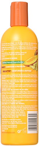 Conditioner with Mango and Shea Butter by Creme of Nature, Ultra Moisturizing for Dry Dehydrated Hair, 12 Fl Oz