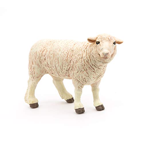 Papo -Hand-Painted - Figurine -Farmyard Friends -Sheep -51041 - Collectible - for Children - Suitable for Boys and Girls - from 3 Years Old