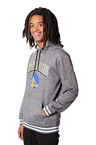 Ultra Game NBA Men's Soft Fleece Hoodie Sweatshirt Heather Gray Medium