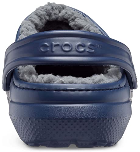 Crocs Classic Lined Clog Navy/Charcoal Men's 3, Women's 5 Medium