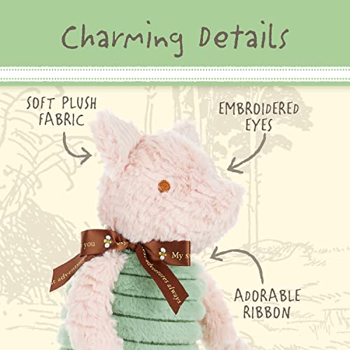 KIDS PREFERRED Baby Classic Winnie the Pooh and Friends Stuffed Animal 9 inch, Piglet
