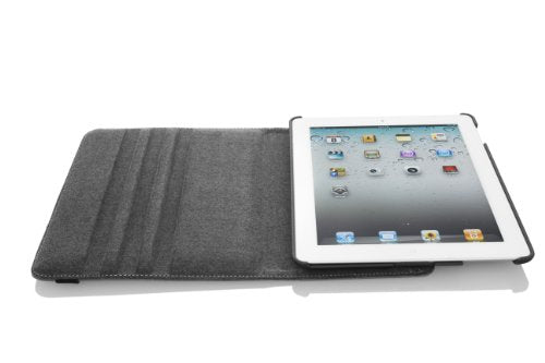 Targus Versavu Rotating Case and Stand for Tablets, Charcoal Gray/Calypso Pink (THZ15606US)