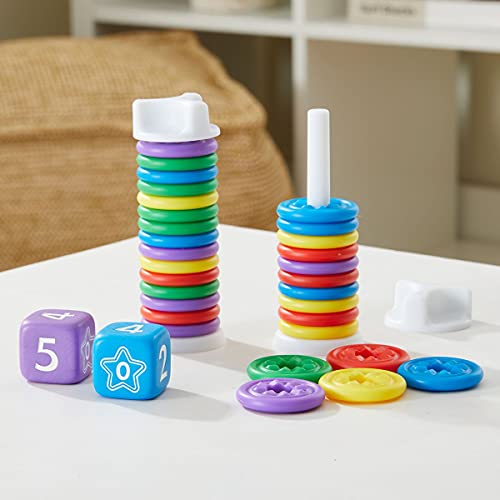Think Fun - My First Math Dice - Fun Game That Teaches Math and Counting Skills to Kids Age 3 and Up