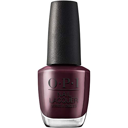 OPI Nail Lacquer, Complimentary Wine, Red Nail Polish, Milan Collection, 0.5 fl oz
