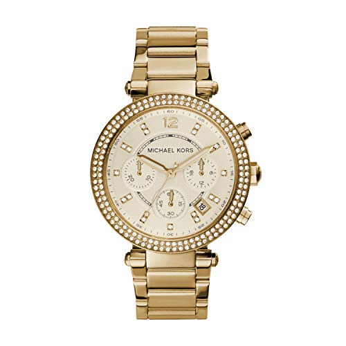 Michael Kors Women's Parker Gold-Tone Watch MK5354