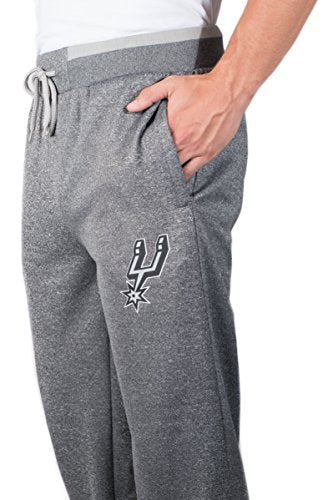 Ultra Game NBA Men's Soft Fleece Active Jogger Sweatpants