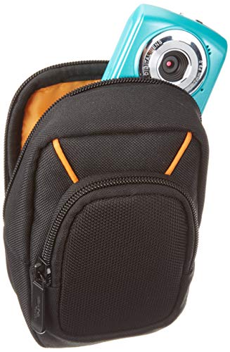 Amazon Basics Large Point and Shoot Camera Case - 6 x 4 x 2 Inches, Black
